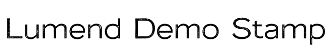 Lumend Demo Stamp