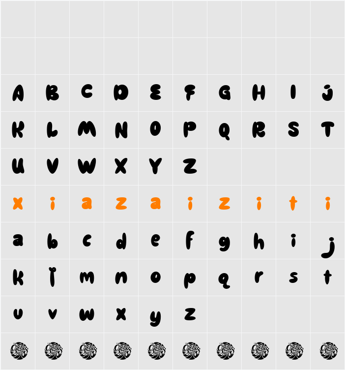 Groovy Magic Demo 字符映射表