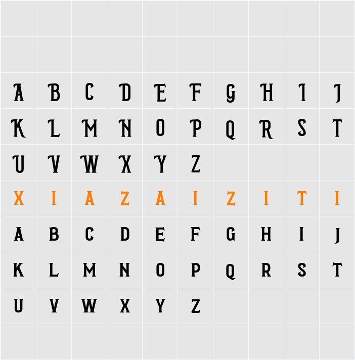 Hisberg Demo 字符映射表