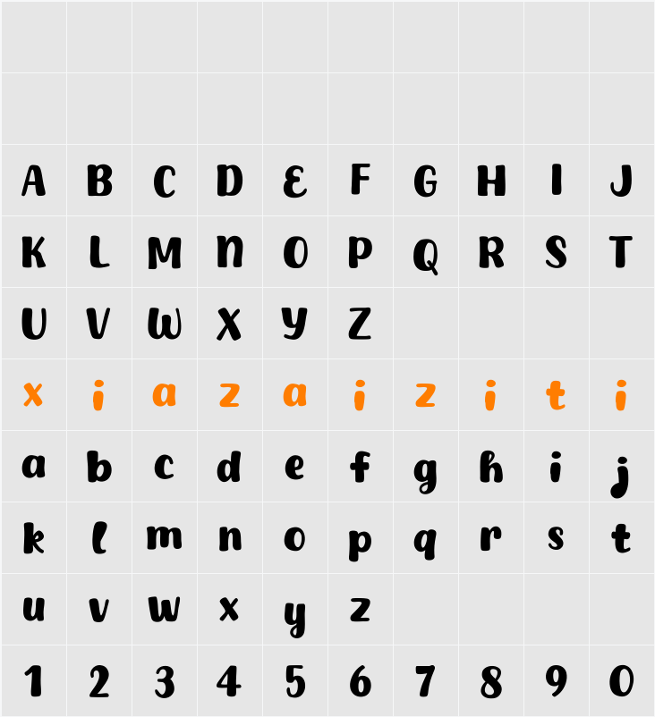 Howdy Lemon 字符映射表