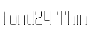 font124 Thin