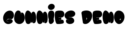 Gummies Demo 字体预览图