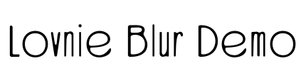 Lovnie Blur Demo