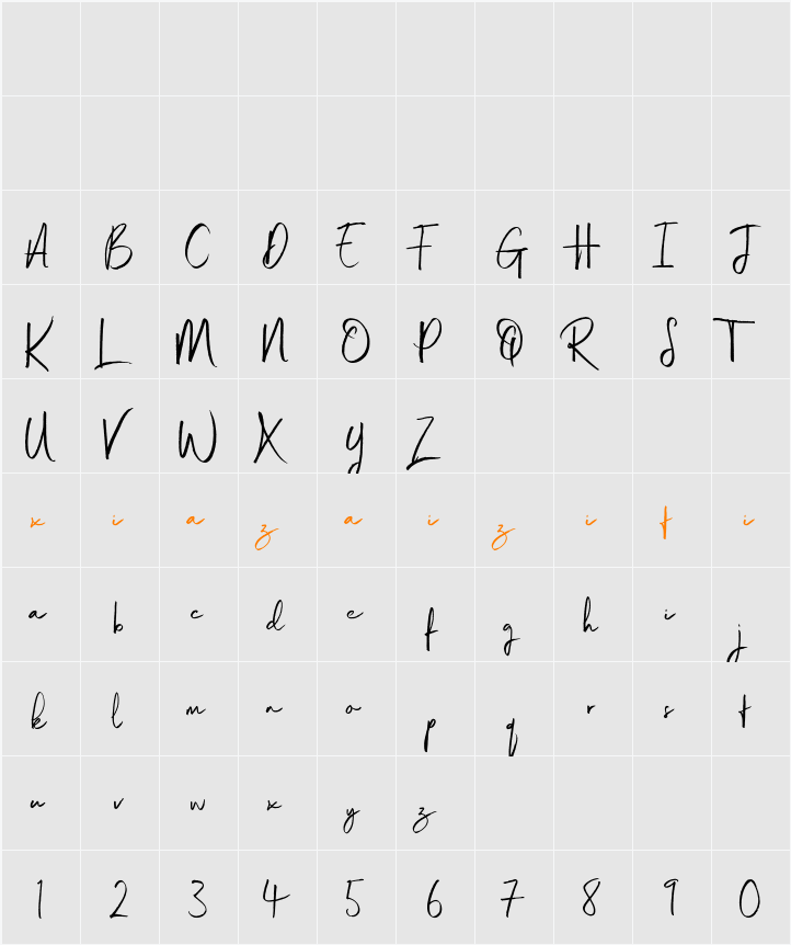 Magnite Smooth 字符映射表