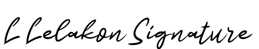 L Lelakon Signature