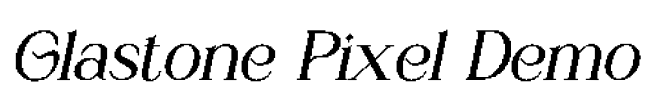 Glastone Pixel Demo