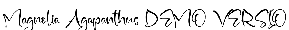 Magnolia Agapanthus DEMO VERSIO