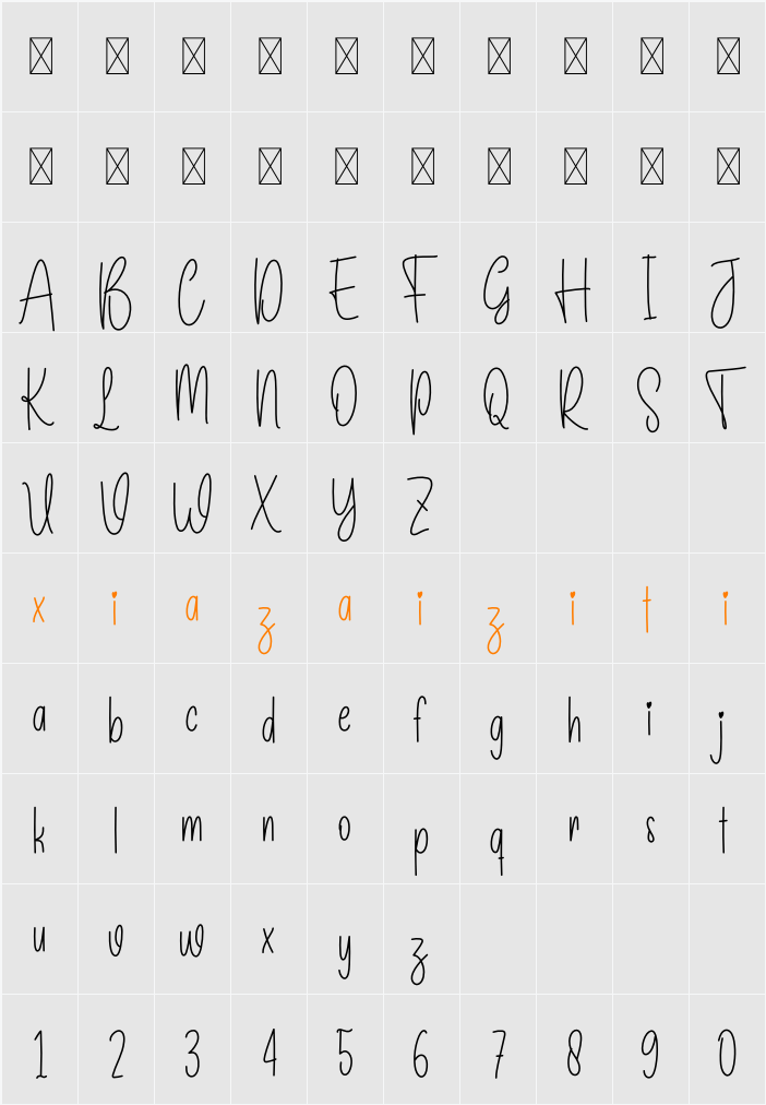 House Planner 字符映射表