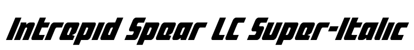 Intrepid Spear LC Super-Italic
