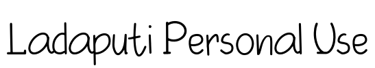 Ladaputi Personal Use