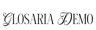 Glosaria Demo