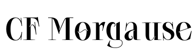 CF Morgause 字体预览图