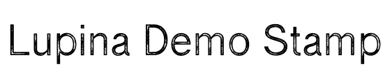 Lupina Demo Stamp