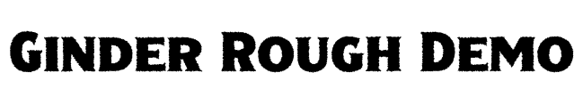 Ginder Rough Demo
