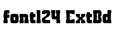 font124 ExtBd