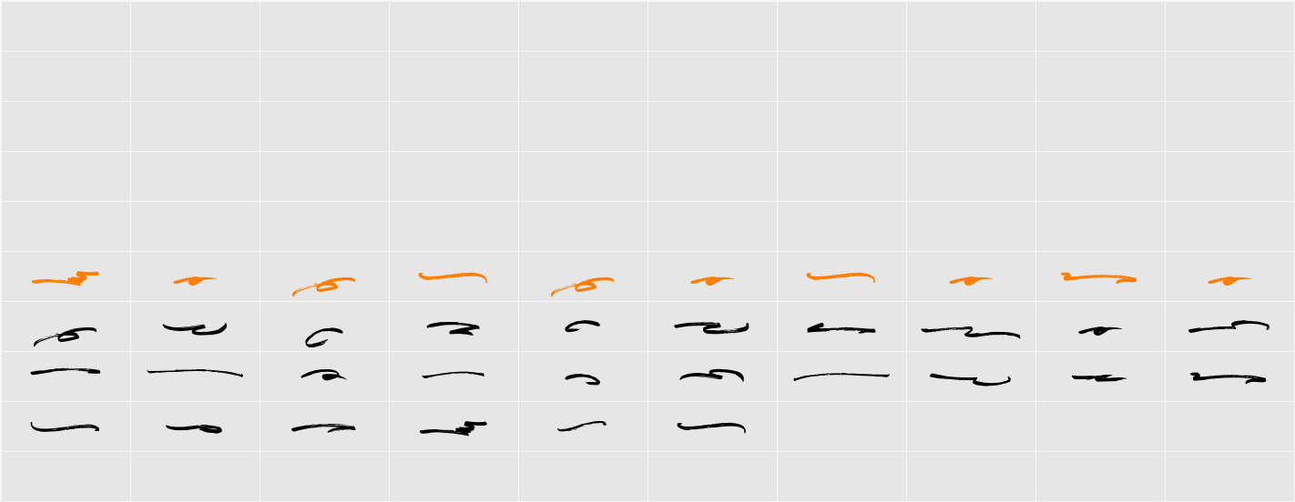 Hottemp Swash 字符映射表