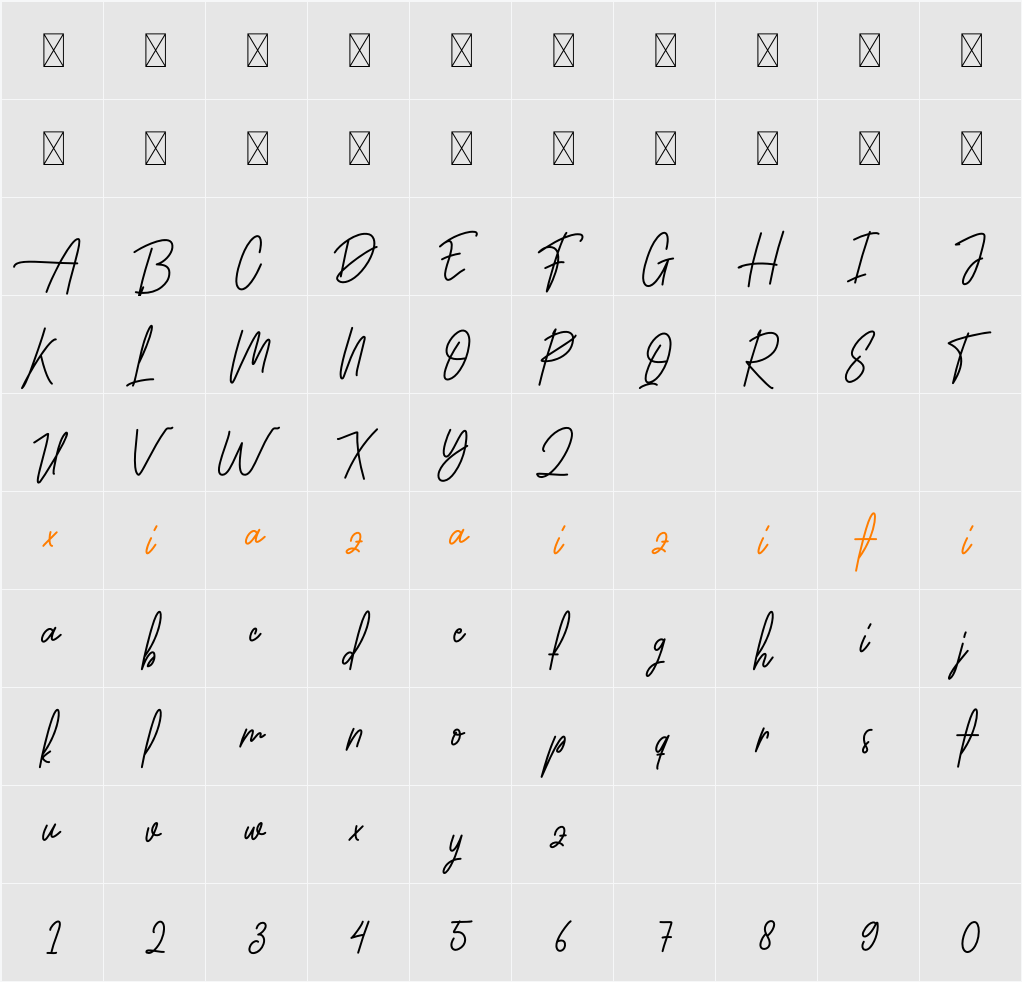 Juneteenth 字符映射表