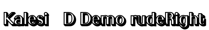 Kalesi 3D Demo rudeRight
