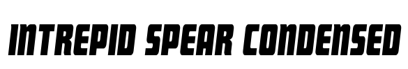 Intrepid Spear Condensed