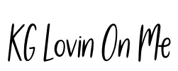 KG Lovin On Me