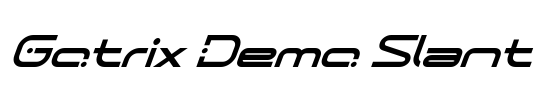 Gotrix Demo Slant
