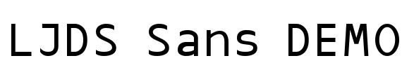 LJDS Sans DEMO