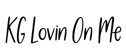KG Lovin On Me