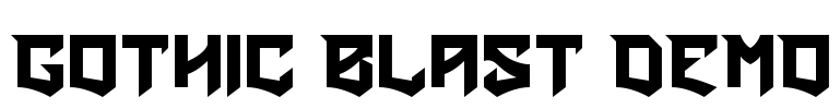 Gothic Blast DEMO