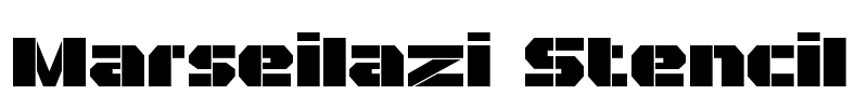 Marseilazi Stencil