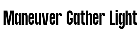 Maneuver Gather Light
