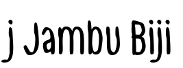 j Jambu Biji