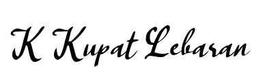 K Kupat Lebaran