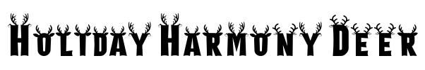 Holiday Harmony Deer