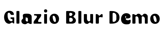 Glazio Blur Demo