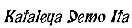 Kataleya Demo Ita