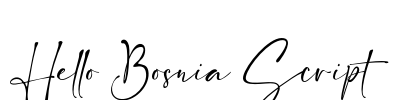 Hello Bosnia Script