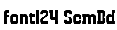 font124 SemBd