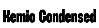 Kemio Condensed