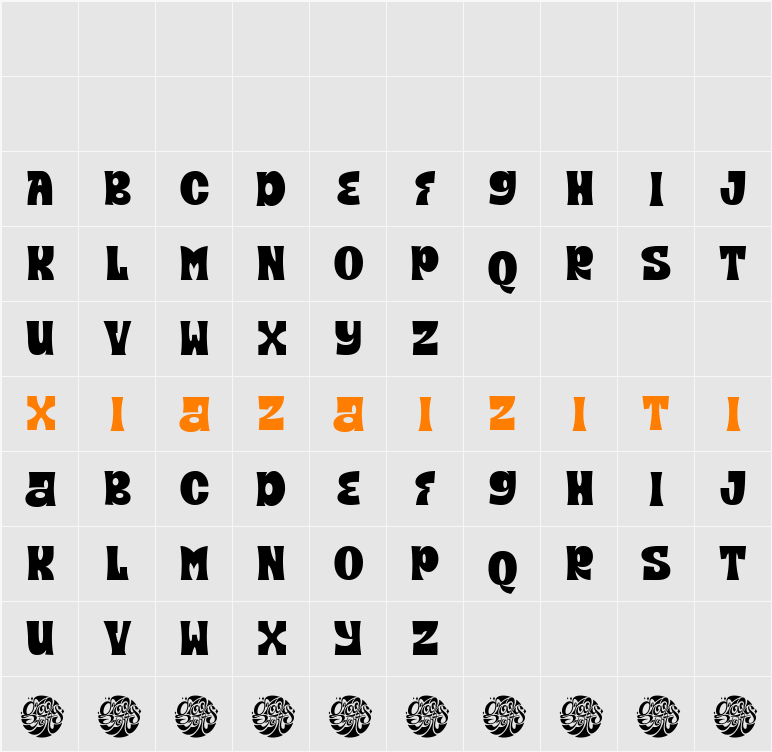 Groovy Unite Demo 字符映射表