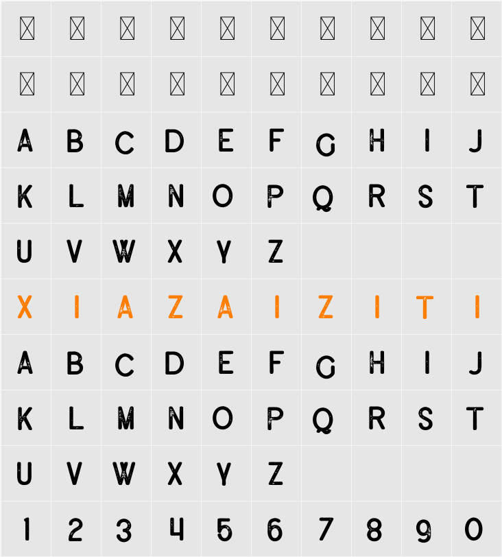 Joelle 字符映射表