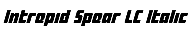 Intrepid Spear LC Italic