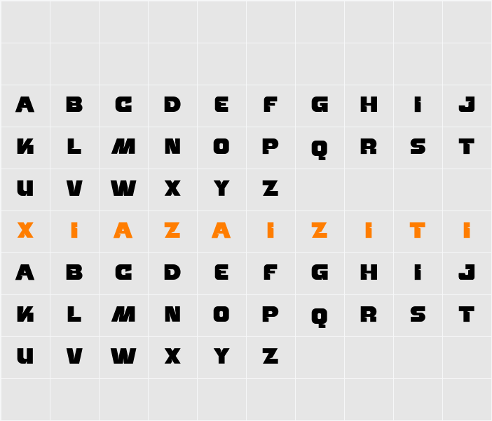 Matchday DEMO 字符映射表