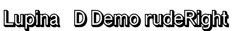 Lupina 3D Demo rudeRight
