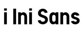 i Ini Sans