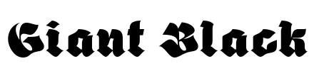Giant Black