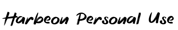 Harbeon Personal Use