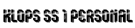 Klops SS 1 Personal