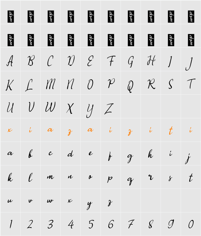 j Jatim World 字符映射表