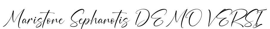 Maristone Sephanotis DEMO VERSI
