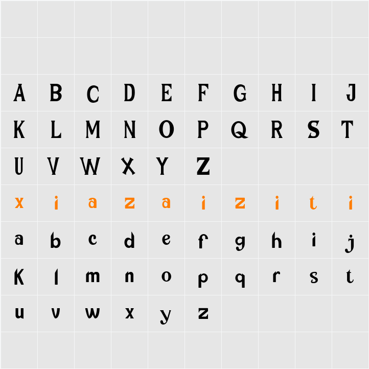 Magent Demo 字符映射表